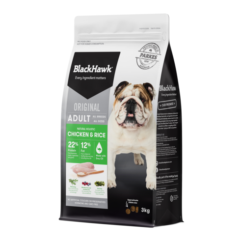 Black Hawk Adult Chicken & Rice Dry Dog Food