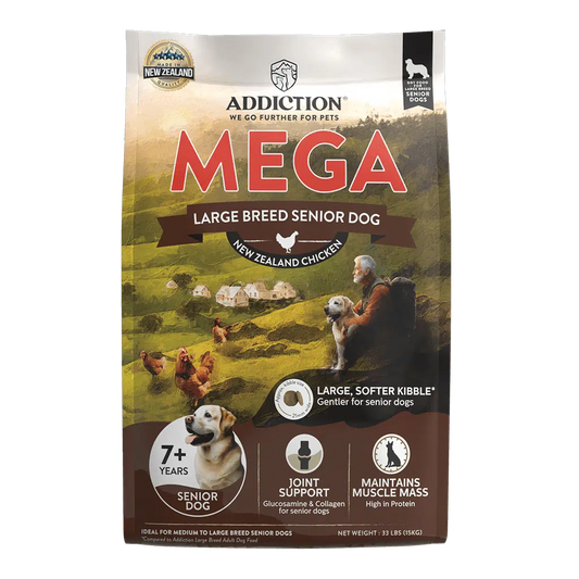 Addiction Mega Chicken Large Breed Senior Dry Dog Food