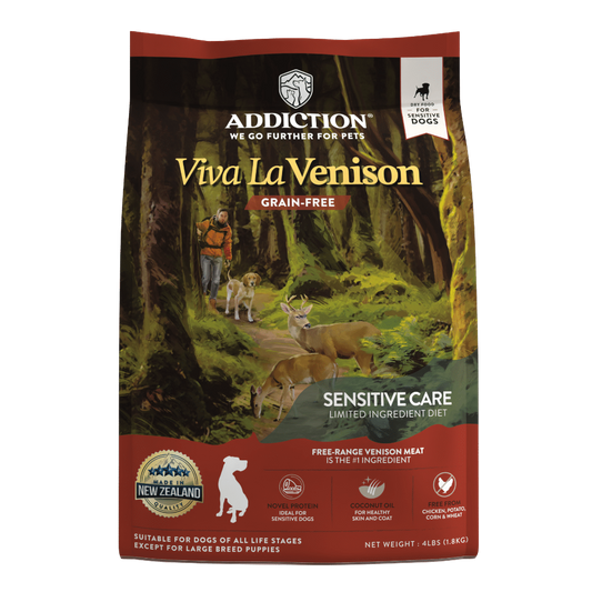Addiction Viva La Venison Dry Dog Food