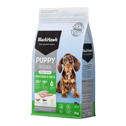 Black Hawk Puppy Small Breed Chicken & Rice Dry Dog Food