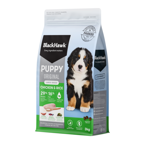Black Hawk Puppy Large Breed Chicken & Rice Dry Dog Food